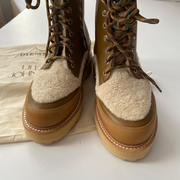 Ulla Johnson shearling leather boots - Picture 6 of 11